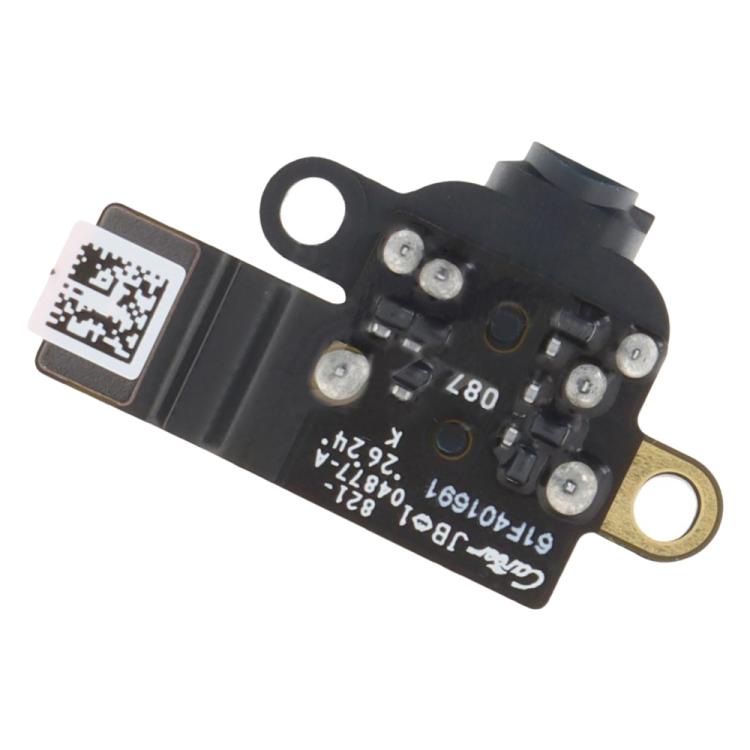 For MacBook Air M3 13 inch A3113 2024 EMC8611 821-04877-A Earphone Jack Audio Flex Cable (Black) - Flex Cable by buy2fix | Online Shopping UK | buy2fix