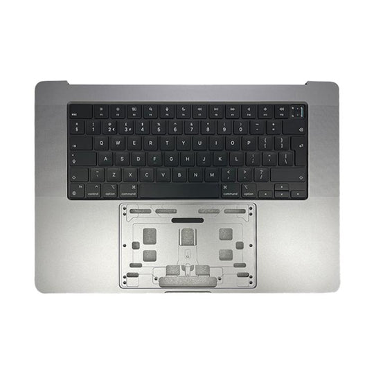 For MacBook Pro 16 inch 2023 A2780 Big Enter Version UK Keyboard with C Shell (Grey)