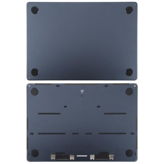 For MacBook Air 13.6 inch A3113 2024 EMC8611 Computer Case Bottom Cover (Midnight) - Bottom Cover by buy2fix | Online Shopping UK | buy2fix