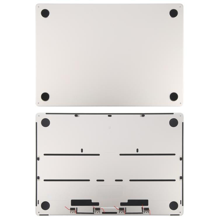 For MacBook Air M3 15 inch A3114 2024 EMC8612 Computer Case Bottom Cover (Starlight) - Bottom Cover by buy2fix | Online Shopping UK | buy2fix