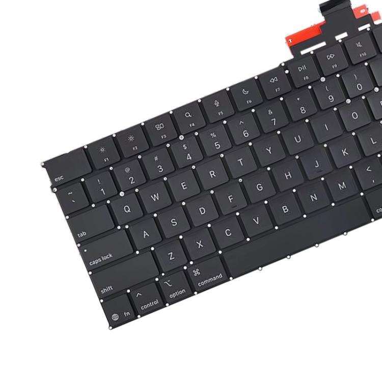 For Macbook Air M4 15 inch A3241 US Version Keyboard (Black) - Keyboard by buy2fix | Online Shopping UK | buy2fix