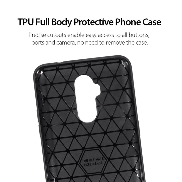 Shockproof Carbon Fiber Texture TPU Case for ULEFONG P6000 Plus / Power L3 (Black) - More Brand by buy2fix | Online Shopping UK | buy2fix