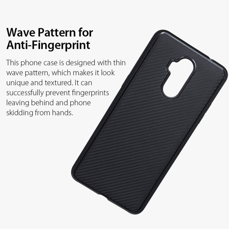 Shockproof Carbon Fiber Texture TPU Case for ULEFONG P6000 Plus / Power L3 (Black) - More Brand by buy2fix | Online Shopping UK | buy2fix