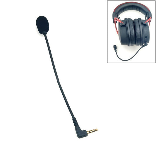 ZJ033MR-03 17cm 4 Level Pin 3.5mm Angle Head Plug Gaming Headset Sound Card Live Microphone - Microphone by buy2fix | Online Shopping UK | buy2fix