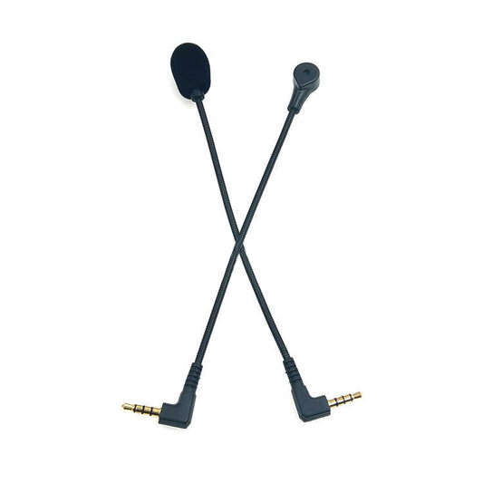 ZJ033MR-03 17cm 4 Level Pin 3.5mm Angle Head Plug Gaming Headset Sound Card Live Microphone - Microphone by buy2fix | Online Shopping UK | buy2fix