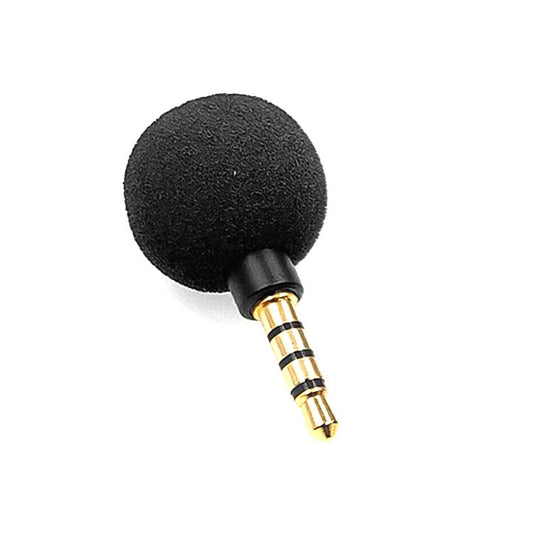 ZJ040MR 4 Level Pin 3.5mm Mobile Phone Tablet Laptop Electronic Equipment Mini Straight Microphone - Microphone by buy2fix | Online Shopping UK | buy2fix