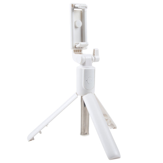 R1 Multifunctional Bluetooth Tripod Selfie Stick (White)
