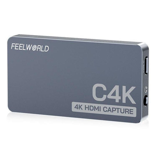 FEEWORLD C4K Video Capture 4K HDMI 60Hz In and Out USB-C Plug and Play for Streaming Gaming Video Conference