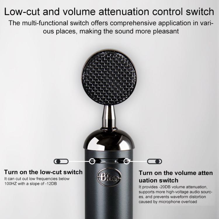 Logitech Blue Spark SL Network K Song Anchor Equipment Condenser Recording Microphone by Logitech
