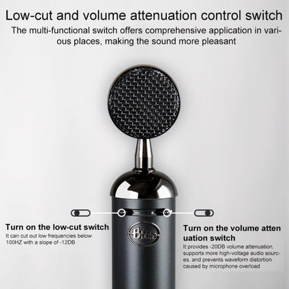 Logitech Blue Spark SL Network K Song Anchor Equipment Condenser Recording Microphone by Logitech