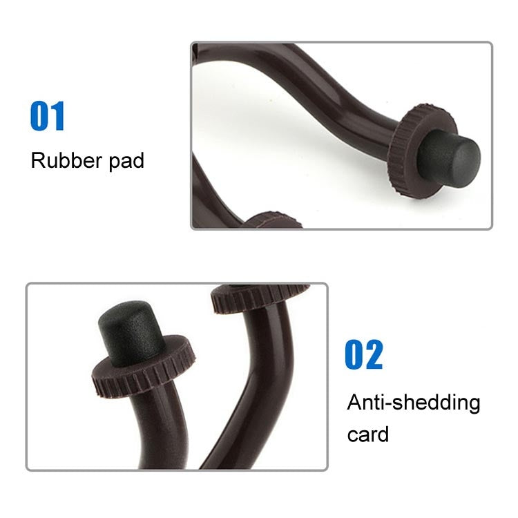 Original Wood Grain Guitar Ukulele Wood Wall Hook by buy2fix