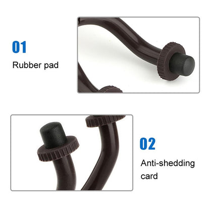 Original Wood Grain Guitar Ukulele Wood Wall Hook by buy2fix