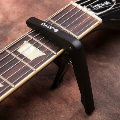 JOYO JCP-01 Guitar Capo Plastic Steel Lightweight Ukulele Capo (Black) - String Instrument Accessories by JOYO | Online Shopping UK | buy2fix