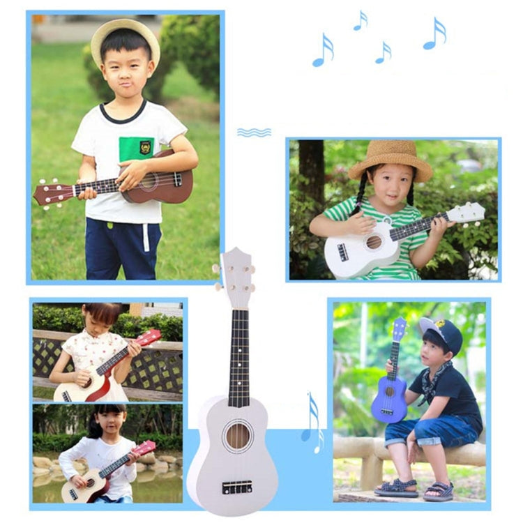 HM100 21 inch Basswood Ukulele Children Musical Enlightenment Instrument(Coffee) - String Instrument Accessories by buy2fix | Online Shopping UK | buy2fix