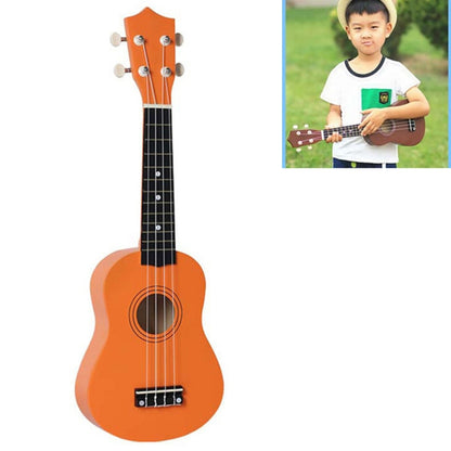HM100 21 inch Basswood Ukulele Children Musical Enlightenment Instrument(Orange) - String Instrument Accessories by buy2fix | Online Shopping UK | buy2fix