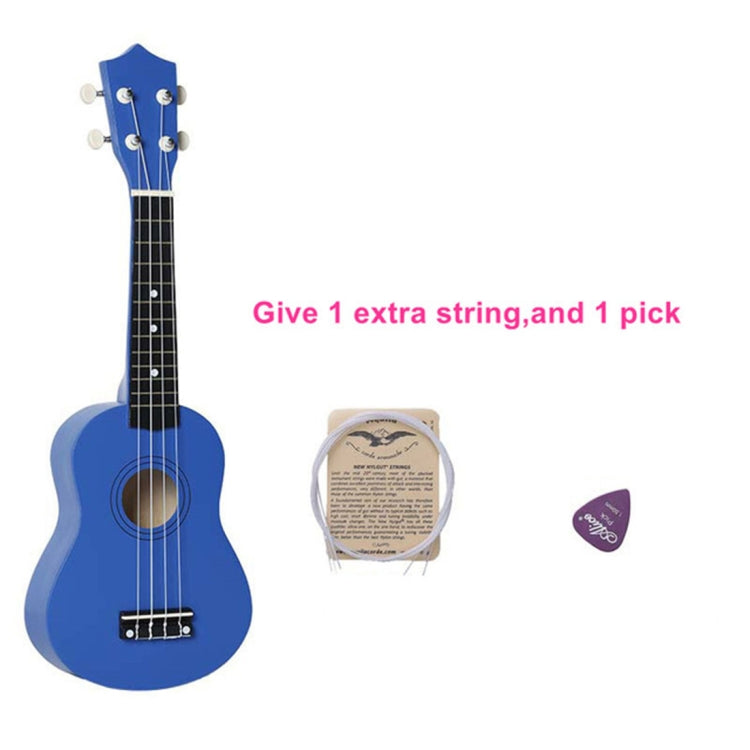 HM100 21 inch Basswood Ukulele Children Musical Enlightenment Instrument(Blue) - String Instrument Accessories by buy2fix | Online Shopping UK | buy2fix