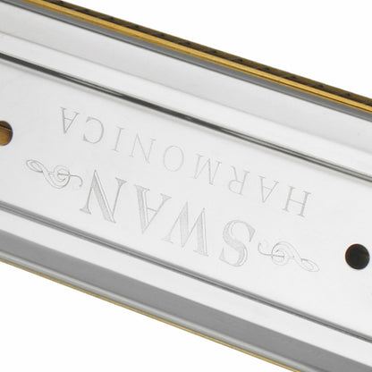Swan SW24-12A 24-holes Double-sided Harmonica Beginner Polyphony Box Adult Children Beginners Performance - Wind Instrument Accessories by buy2fix | Online Shopping UK | buy2fix