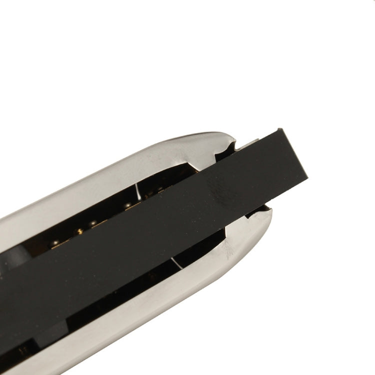 Swan SW1020-7 10 Holes Diatonic Blues Harp Harmonica Adult Student Children Beginner Instruments by buy2fix