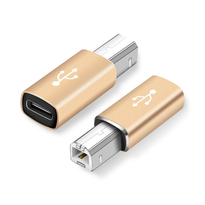 Type-C Female to MIDI Male Universal Adapter for Electronic Musical Instruments(Gold) - Keyboard Accessories by buy2fix | Online Shopping UK | buy2fix