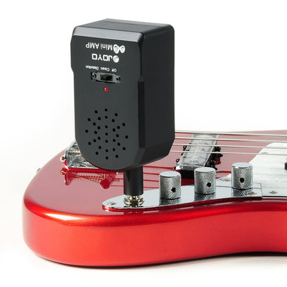 JOYO JA-01 2W Large Volume Guitar Amplifier Mini Portable Electric Guitar Bass Speakers with Distortion Timbre, Support MP3 / Earphone - Guitar Tuner Accessories by JOYO | Online Shopping UK | buy2fix