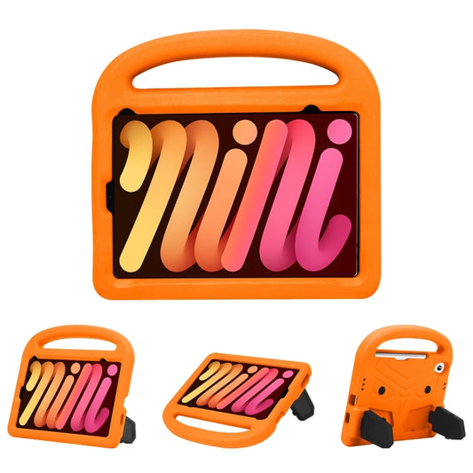 For iPad mini 6 / mini 2024 Sparrow Style EVA Material Children Shockproof Tablet Case(Orange) - iPad mini 6 Cases by buy2fix | Online Shopping UK | buy2fix