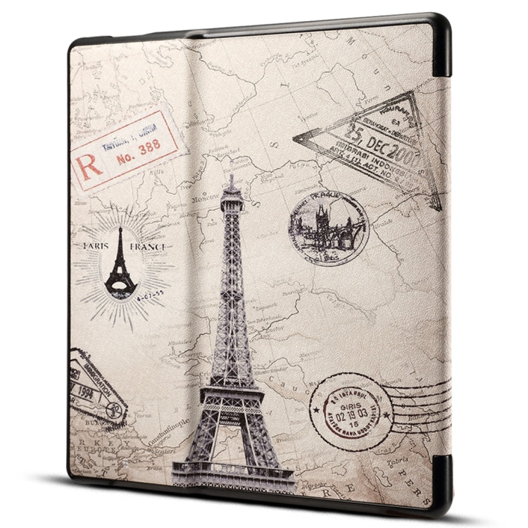 Dibase for Amazon Kindle Oasis 2017 7 inch Print Horizontal Flip PU Leather Protective Case - Amazon by dibase | Online Shopping UK | buy2fix
