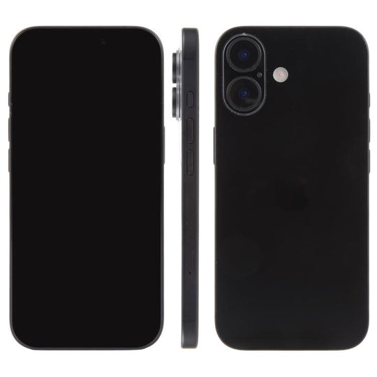 For iPhone 17 Black Screen Non-Working Fake Dummy Display Model (Black)