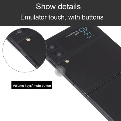 For Samsung Galaxy Z Flip4 Black Screen Non-Working Fake Dummy Display Model(Black) - For Galaxy by buy2fix | Online Shopping UK | buy2fix