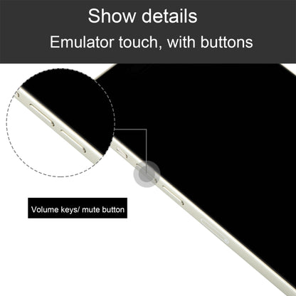 For iPhone 15 Plus Black Screen Non-Working Fake Dummy Display Model (Yellow) - For iPhone & iPad by buy2fix | Online Shopping UK | buy2fix