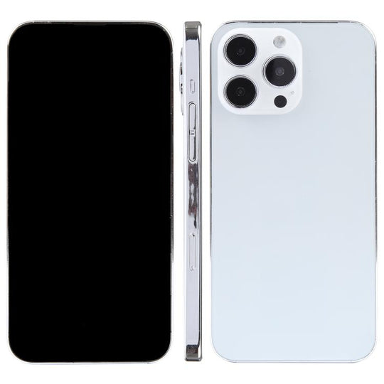For iPhone 15 Pro Max Black Screen Non-Working Fake Dummy Display Model  (White)