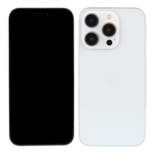 For iPhone 15 Pro Max Black Screen Non-Working Fake Dummy Display Model  (White) - For iPhone & iPad by buy2fix | Online Shopping UK | buy2fix