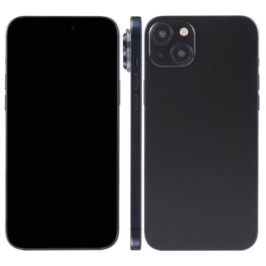 For iPhone 15 Black Screen Non-Working Fake Dummy Display Model (Black)