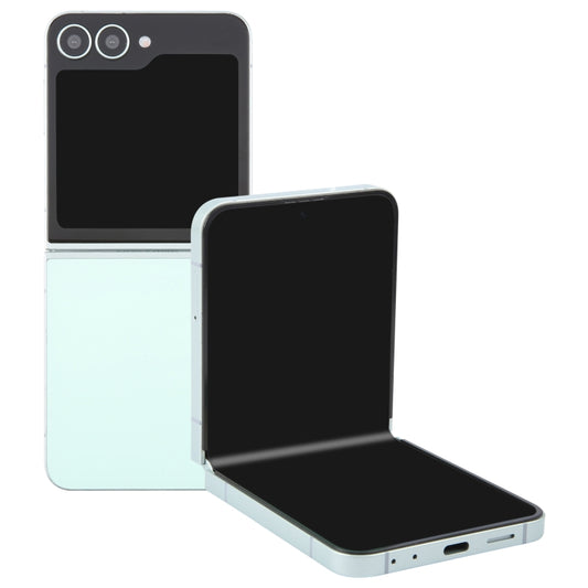 For Samsung Galaxy Z Flip6 Black Screen Non-Working Fake Dummy Display Model (Cyan) - For Galaxy by buy2fix | Online Shopping UK | buy2fix