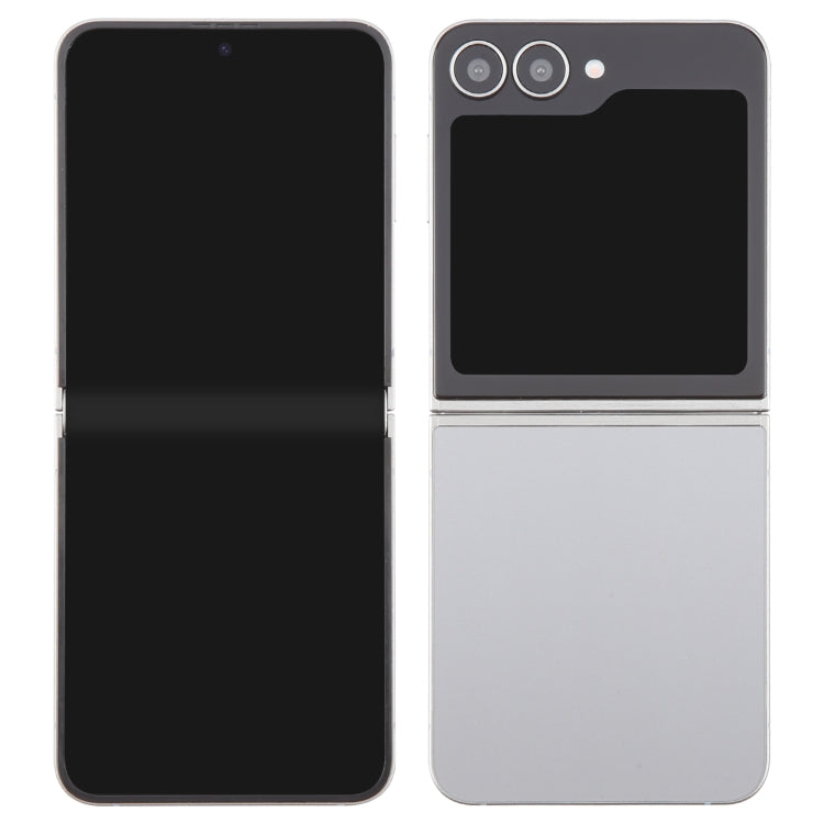 For Samsung Galaxy Z Flip6 Black Screen Non-Working Fake Dummy Display Model (Silver) - For Galaxy by buy2fix | Online Shopping UK | buy2fix