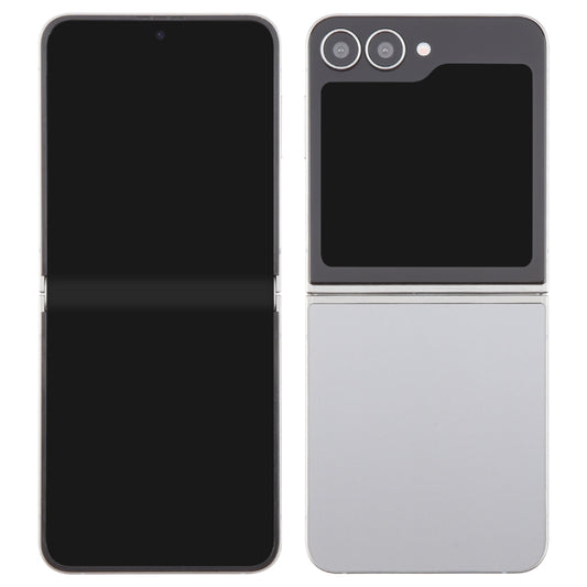 For Samsung Galaxy Z Flip6 Black Screen Non-Working Fake Dummy Display Model (Silver) - For Galaxy by buy2fix | Online Shopping UK | buy2fix