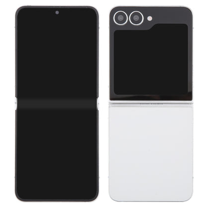 For Samsung Galaxy Z Flip6 Black Screen Non-Working Fake Dummy Display Model (White) - For Galaxy by buy2fix | Online Shopping UK | buy2fix