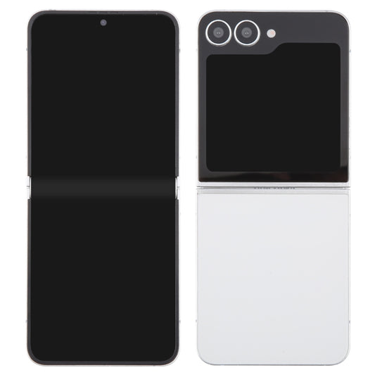 For Samsung Galaxy Z Flip6 Black Screen Non-Working Fake Dummy Display Model (White) - For Galaxy by buy2fix | Online Shopping UK | buy2fix