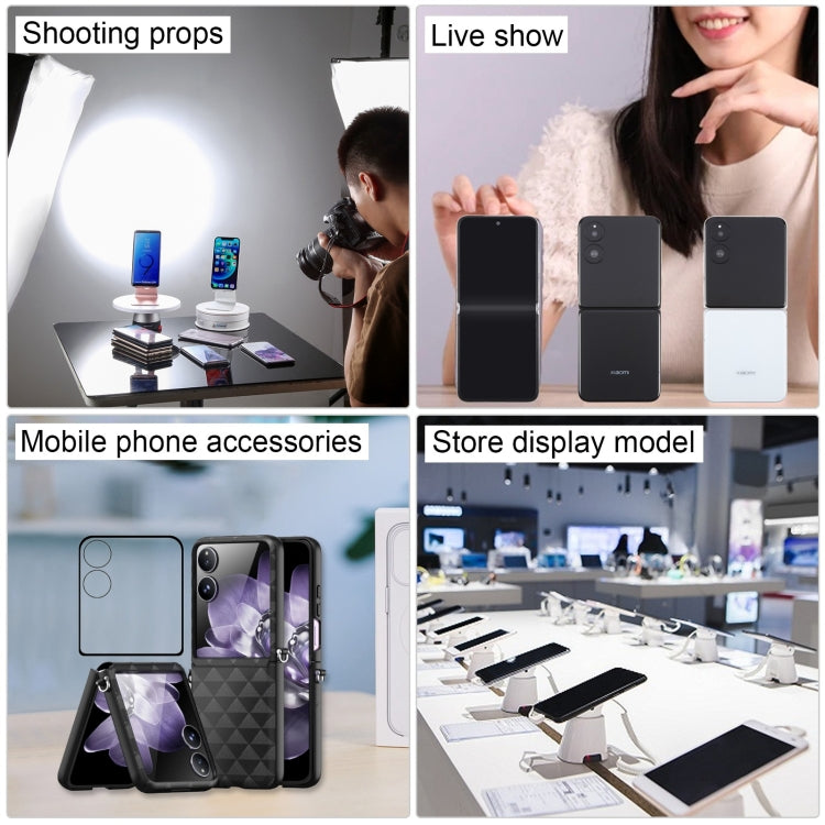 For Xiaomi MIX Flip Black Screen Non-Working Fake Dummy Display Model (White) - For Xiaomi by buy2fix | Online Shopping UK | buy2fix