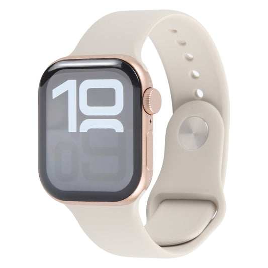 For Apple Watch Series 10 46mm Color Screen Non-Working Fake Dummy Display Model (Rose Gold) - Watch Model by buy2fix | Online Shopping UK | buy2fix