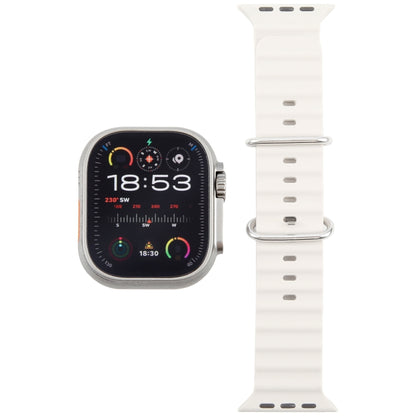 For Apple Watch Ultra 2 49mm Color Screen Non-Working Fake Dummy Display Model (Beige White) - Watch Model by buy2fix | Online Shopping UK | buy2fix