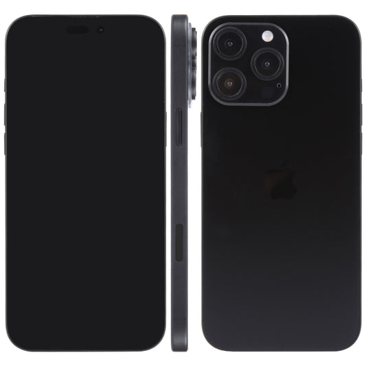 For iPhone 16 Pro Black Screen Non-Working Fake Dummy Display Model (Black) - For iPhone & iPad by buy2fix | Online Shopping UK | buy2fix