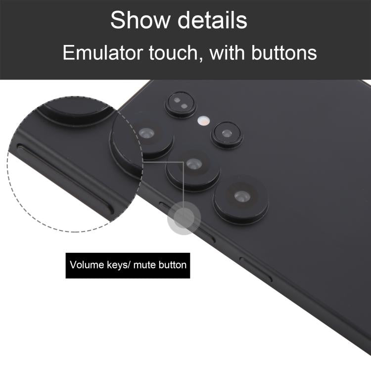 For Samsung Galaxy S25 Ultra 5G Black Screen Non-Working Fake Dummy Display Model (Black) - For Galaxy by buy2fix | Online Shopping UK | buy2fix