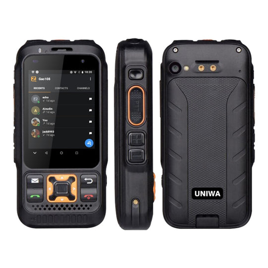 UNIWA F30S Rugged Phone, 1GB+8GB, US Version, IP68 Waterproof Dustproof Shockproof, 4000mAh Battery, 2.8 inch Android 8.1 MTK6739 Quad Core up to 1.3GHz, Network: 4G, NFC, SOS