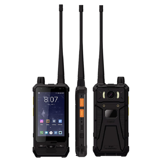 UNIWA P2 Walkie Talkie Rugged Phone, 3GB+32GB, IP67 Waterproof Dustproof Shockproof, 4.0 inch Android 8.1 Qualcomm Snapdragon SDM450 Octa Core up to 1.8GHz, Network: 4G, NFC, POC, SOS, OTG