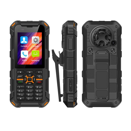 UNIWA F20 Walkie Talkie Rugged Phone, 1GB+8GB, 2.4 inch Android 8.0 Go Mediatek MT6739 Quad Core up to 1.5GHz, Network: 4G,  PoC (Black) - UNIWA by UNIWA | Online Shopping UK | buy2fix