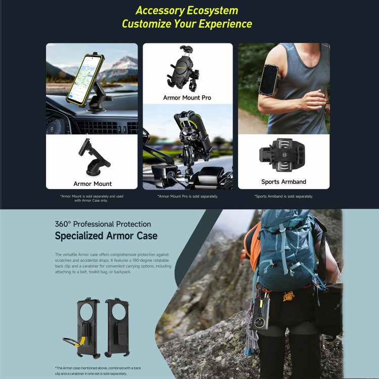 Ulefone Armor X31 Pro 5G, 8GB+256GB, Night Vision, IP68/IP69K Rugged Phone, 6.56 inch Android 14 MediaTek Dimensity 6300 Octa Core, Network: 5G, NFC, OTG (Green) - Ulefone by Ulefone | Online Shopping UK | buy2fix