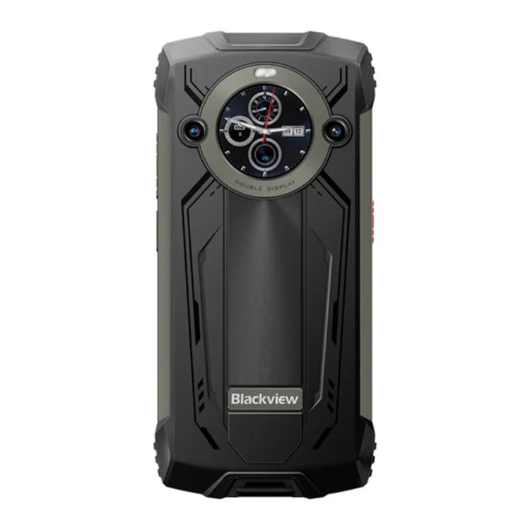 Blackview BV8200 Rugged Phone, 12GB+256GB, 6.5 inch + 1.3 inch Android 14 MediaTekHelio G100 MT8781, Network: 4G, NFC (Black) - Blackview by Blackview | Online Shopping UK | buy2fix