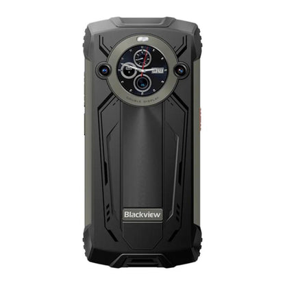 Blackview BV8200 Rugged Phone, 12GB+256GB, 6.5 inch + 1.3 inch Android 14 MediaTekHelio G100 MT8781, Network: 4G, NFC (Black) - Blackview by Blackview | Online Shopping UK | buy2fix