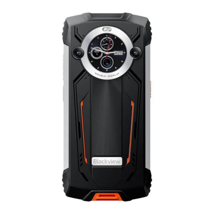 Blackview BV8200 Rugged Phone, 12GB+256GB, 6.5 inch + 1.3 inch Android 14 MediaTekHelio G100 MT8781, Network: 4G, NFC (Orange) - Blackview by Blackview | Online Shopping UK | buy2fix