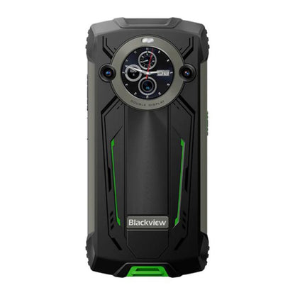 Blackview BV8200 Rugged Phone, 12GB+256GB, 6.5 inch + 1.3 inch Android 14 MediaTekHelio G100 MT8781, Network: 4G, NFC (Green) - Blackview by Blackview | Online Shopping UK | buy2fix